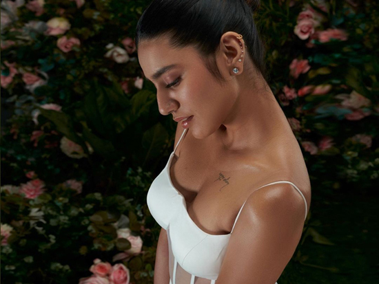 Stunning Looks Of Priya Prakash Varrier In White